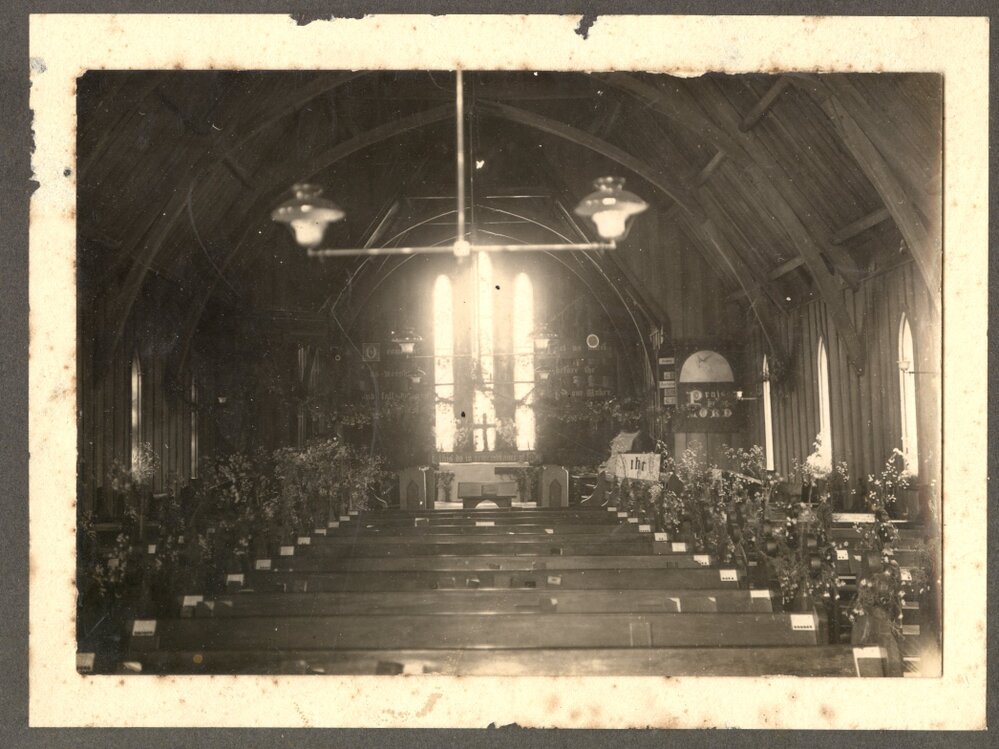 Holy Trinity Church Picton interior , Diocese of Nelson