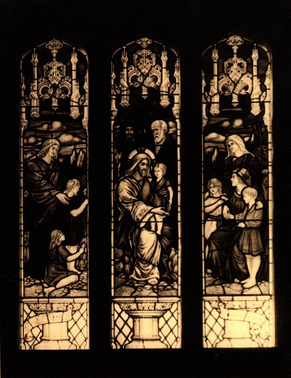 The Chaytor Thanksgiving Window in St Luke's Church, Spring Creek