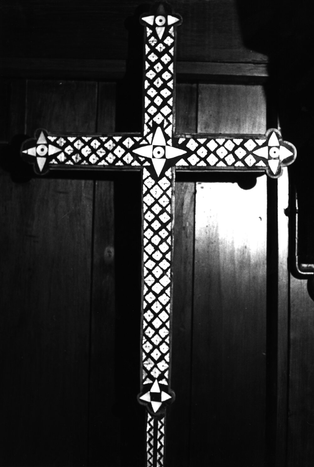 The Melanseian Cross in the St John's College Chapel