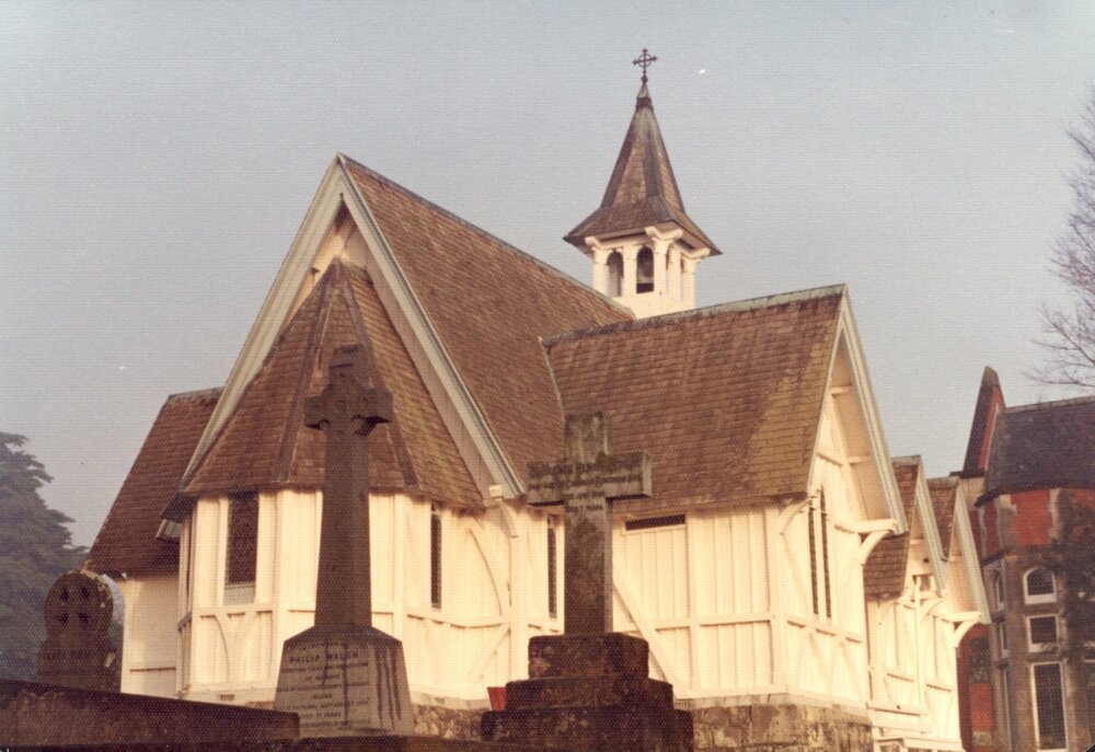 St John's College chapel and graveyard