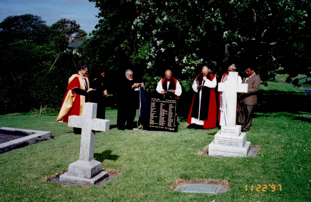Memorial stone, St.John's College