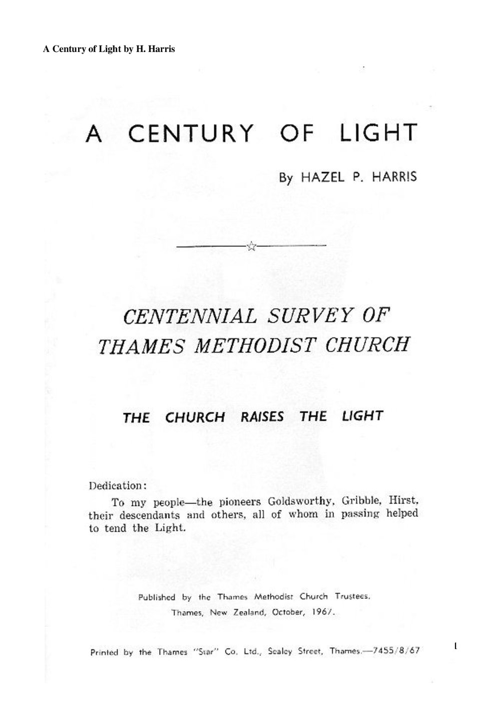 24 (1,2) A Century of Light - Wesley Historical Society Proceedings