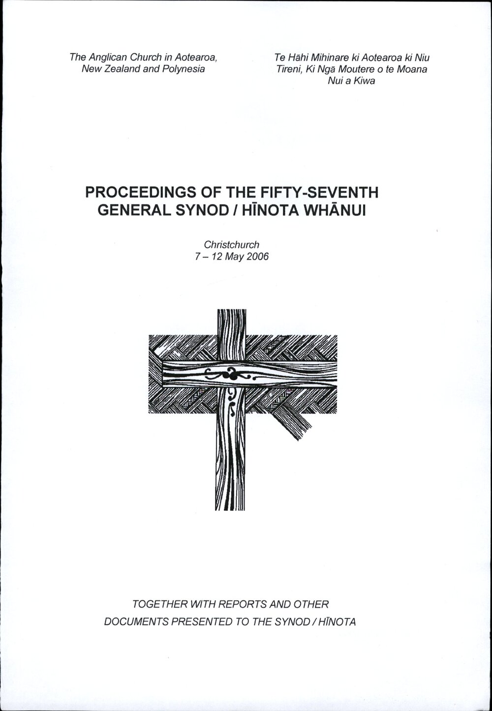 Proceedings of the General Synod: 12th General Synod, 1892