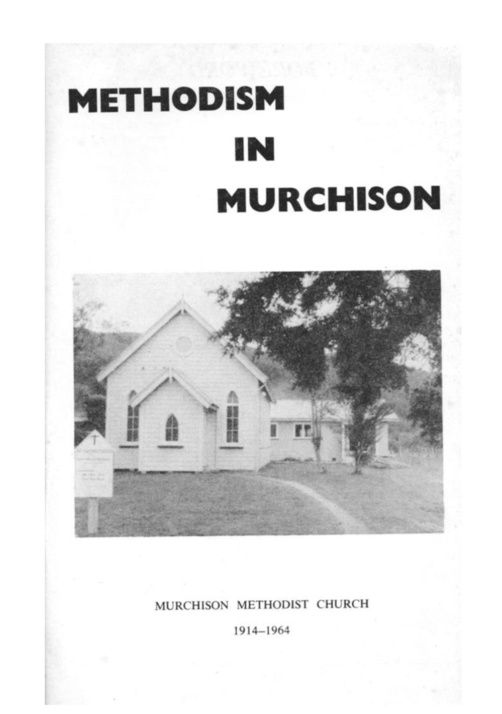 Murchison 50 - Wesley Historical Society Proceedings