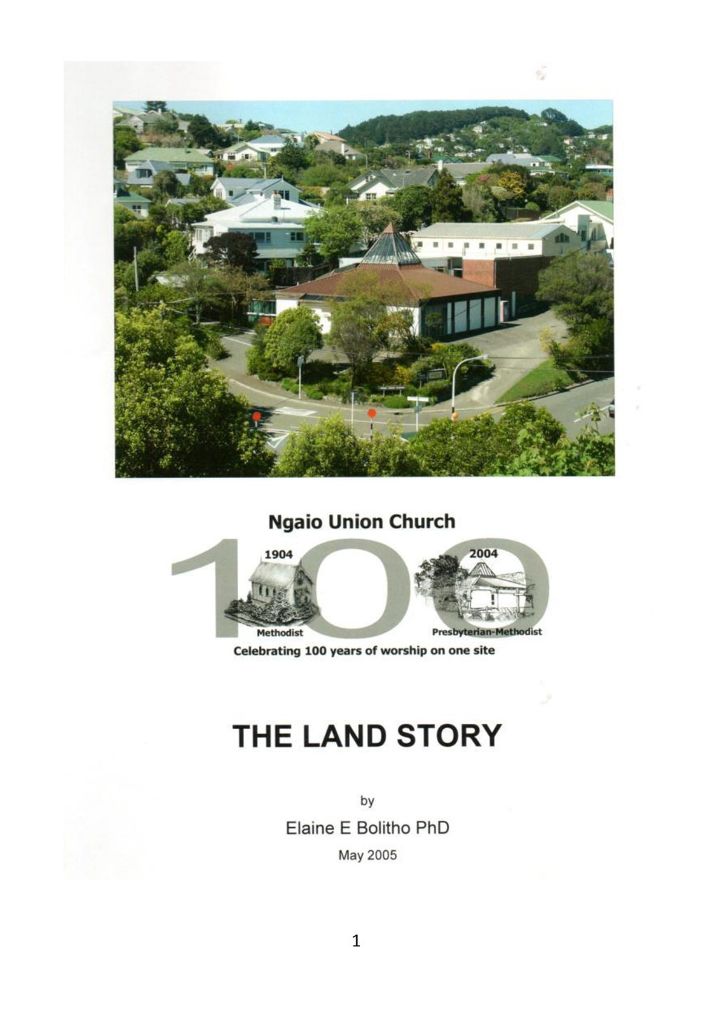 Ngaio Land Story - Wesley Historical Society Proceedings