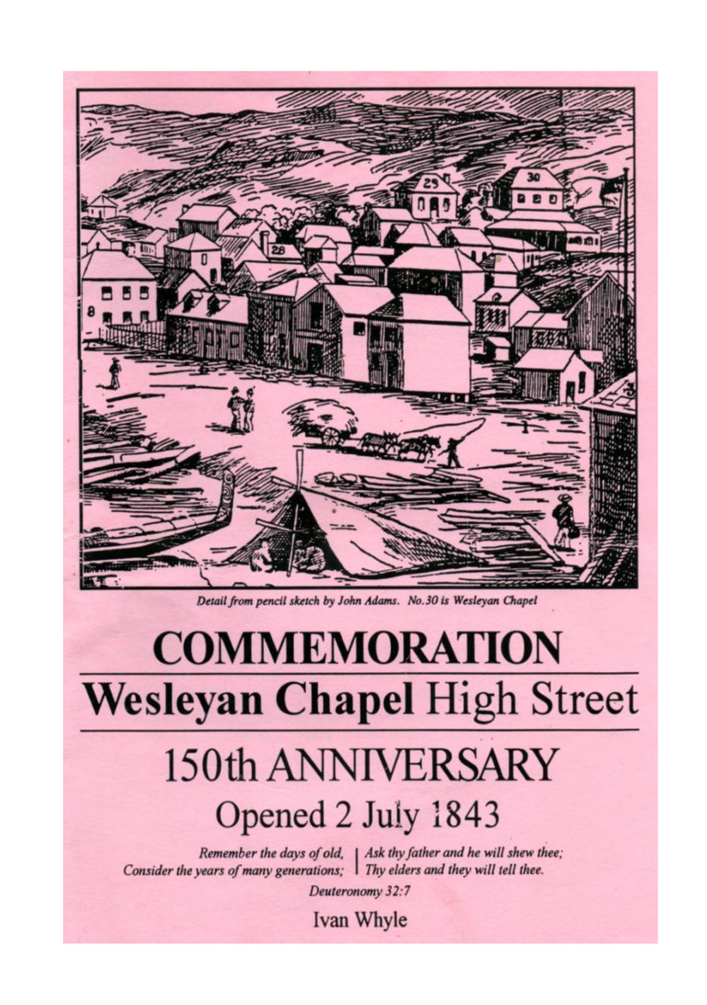 Wesley Chapel High St Auckland 150 - Wesley Historical Society Proceedings