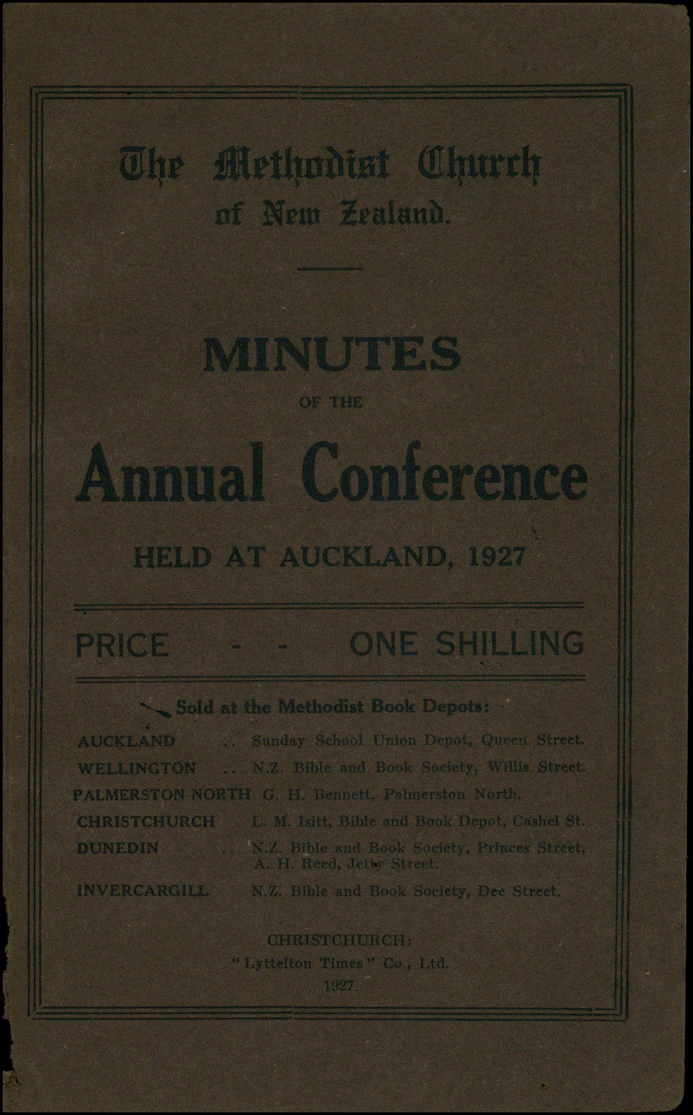 Methodist_Conference_Minutes_1927