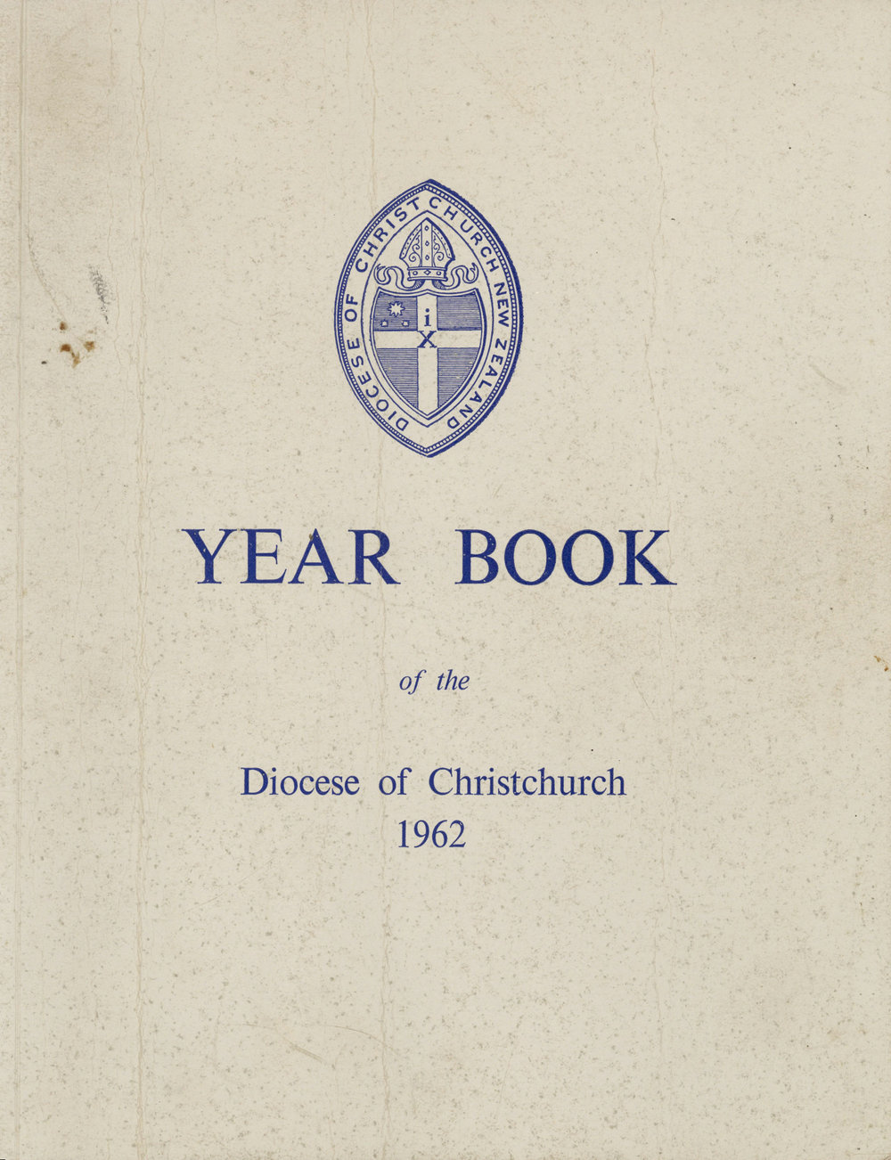 Diocese of Christchurch Year Book 1962