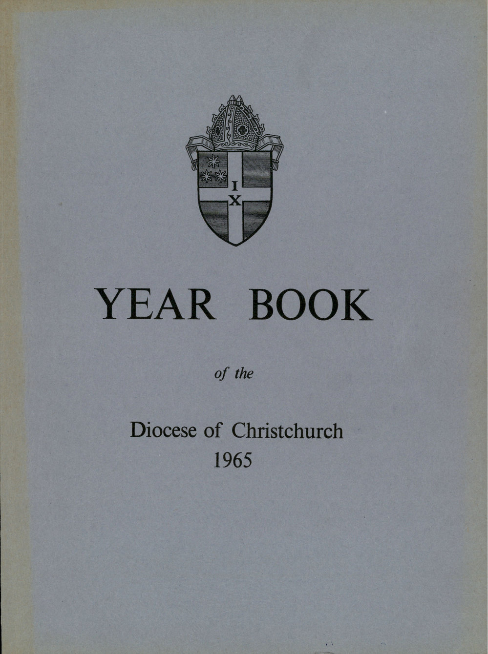 Diocese of Christchurch Year Book 1965