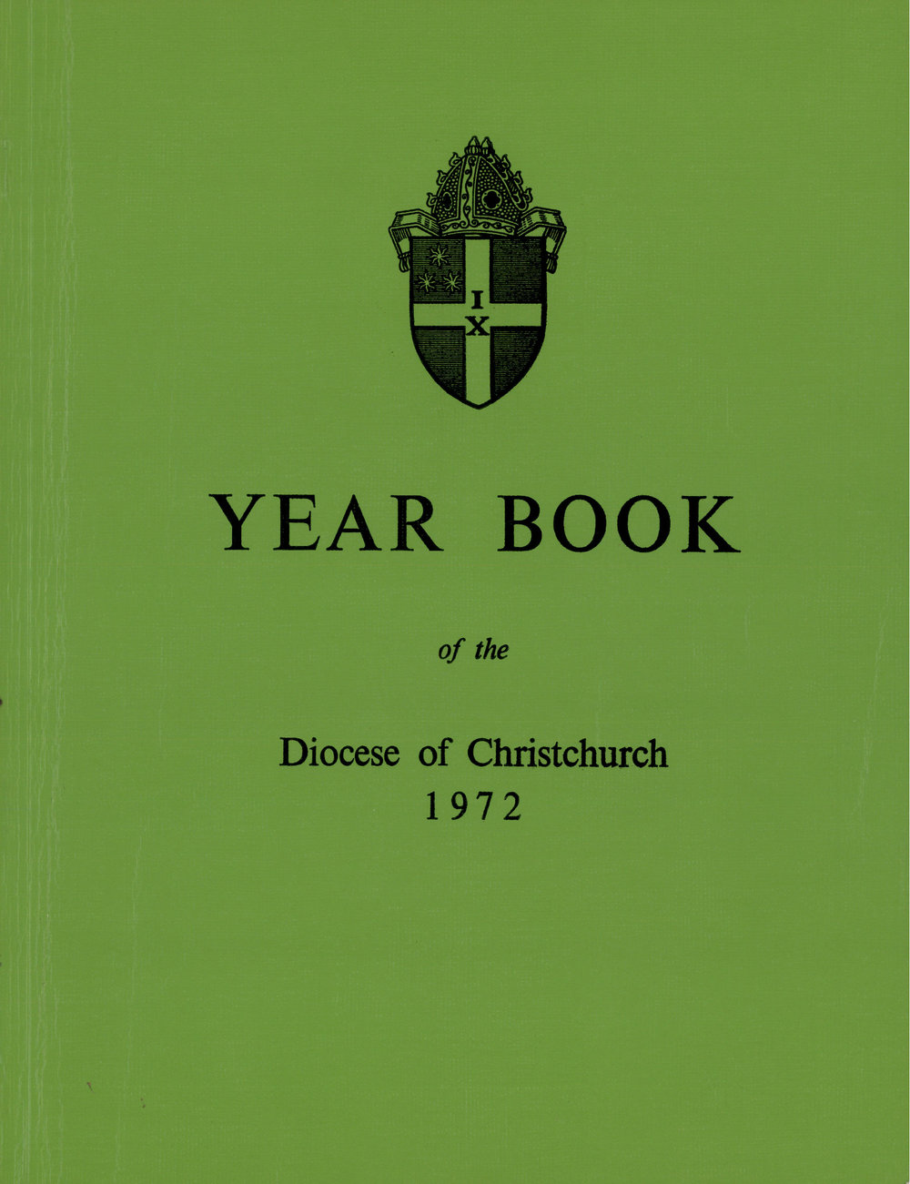 Diocese of Christchurch Year Book 1972