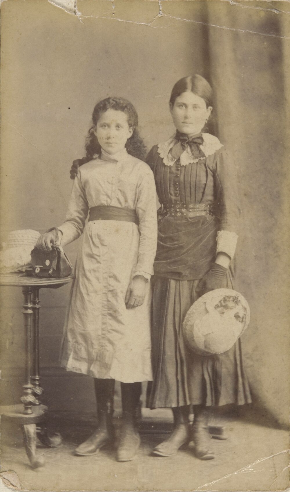 Lucy and Sarah Scott, enrolled first day 1 June 1875