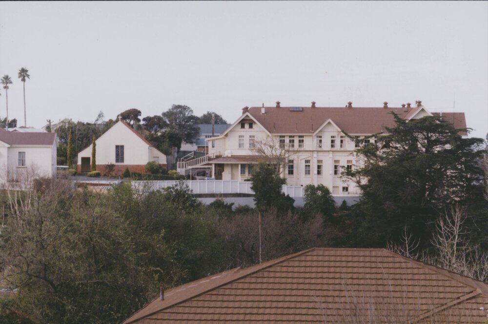View from a window at Hukarere School