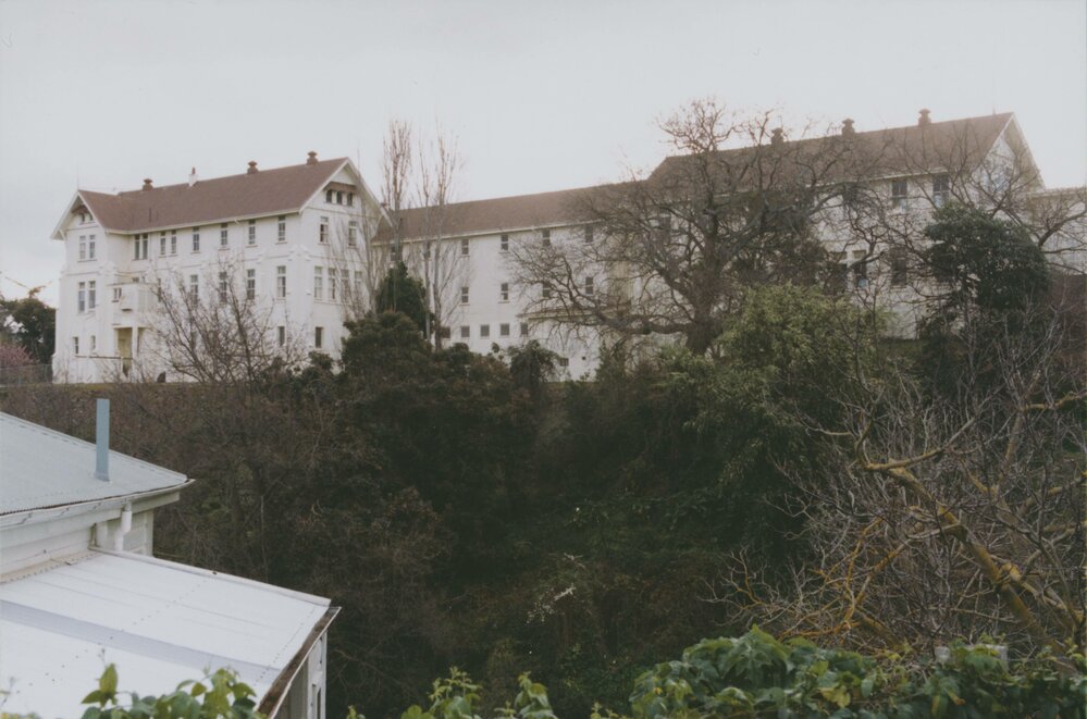 Hukarere School chapel and main school building Napier Terrace