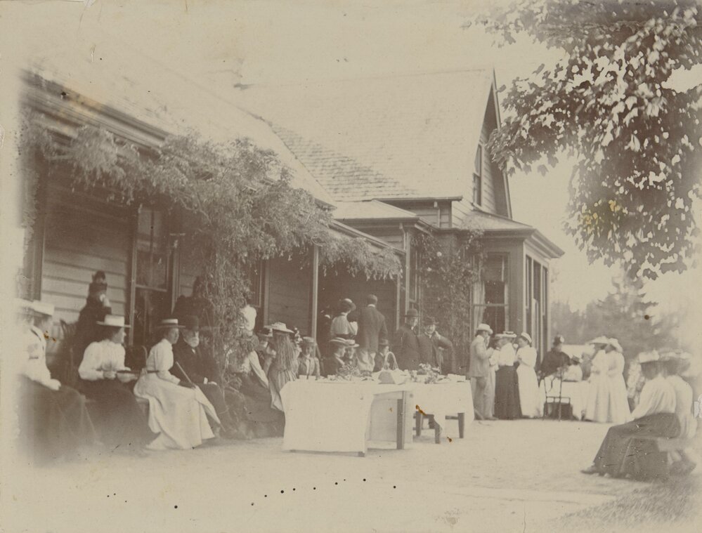 Gleaners Gathering at Te Aute 1899