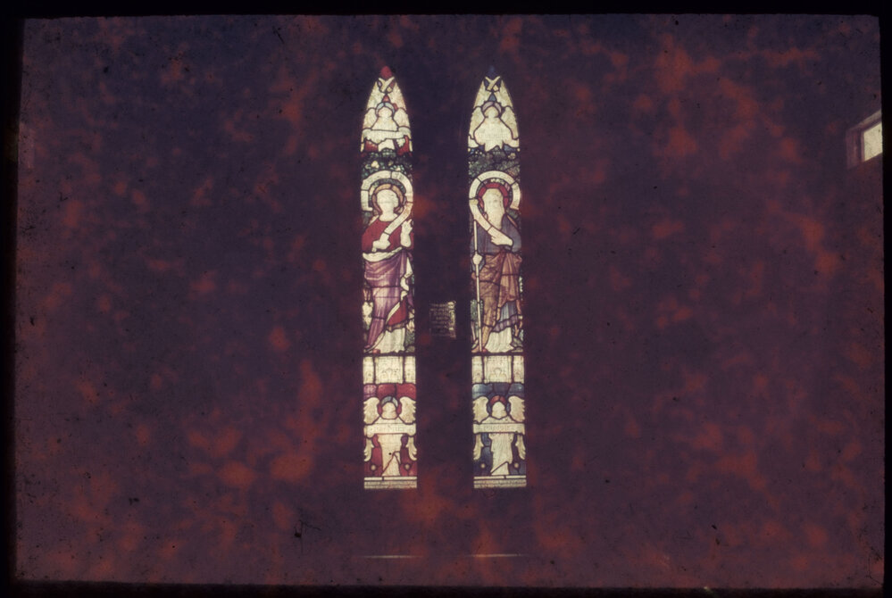 St John's College chapel windows