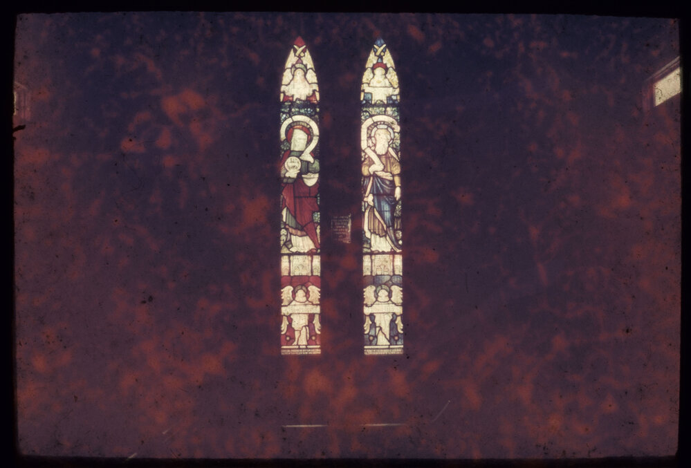 St John's College chapel windows