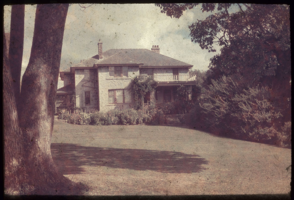 St John's College Wardens House and lawn