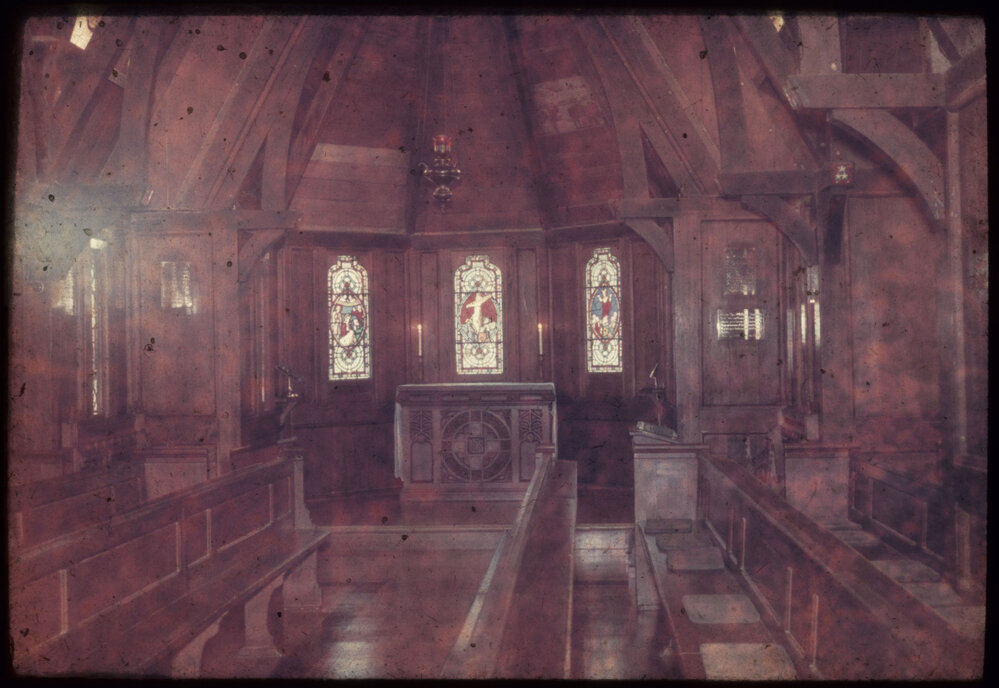 St John's College chapel interior