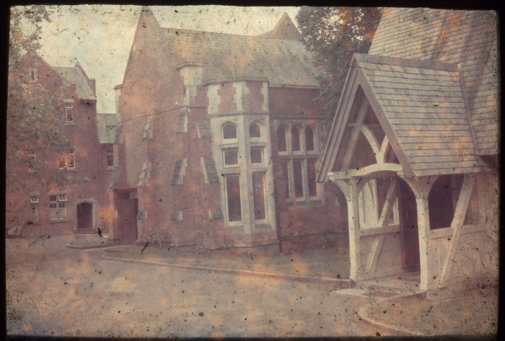 St John's College Patteson Block and Chapel porch