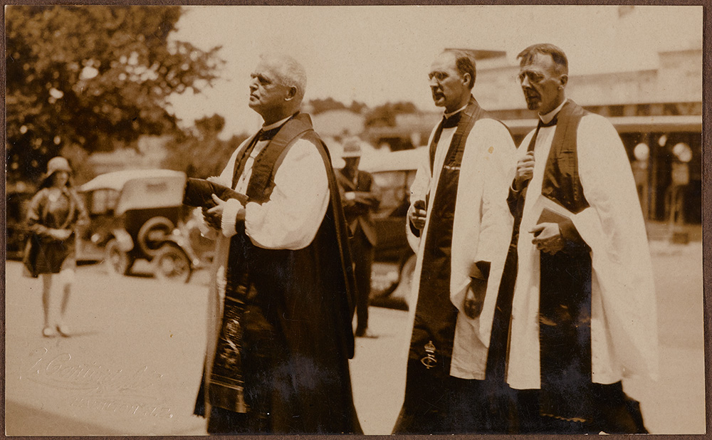 Archbishop Averill, Rev. Mortimer-Jones