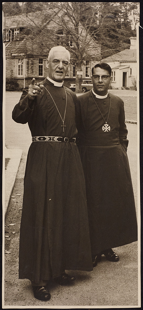 Rt Rev. J.T. Holland, Bishop of Waikato and Rt Rev. Hassan Dehgani-Tafti, Bishop of Iran