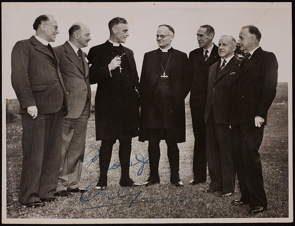 Bishop Holland and group