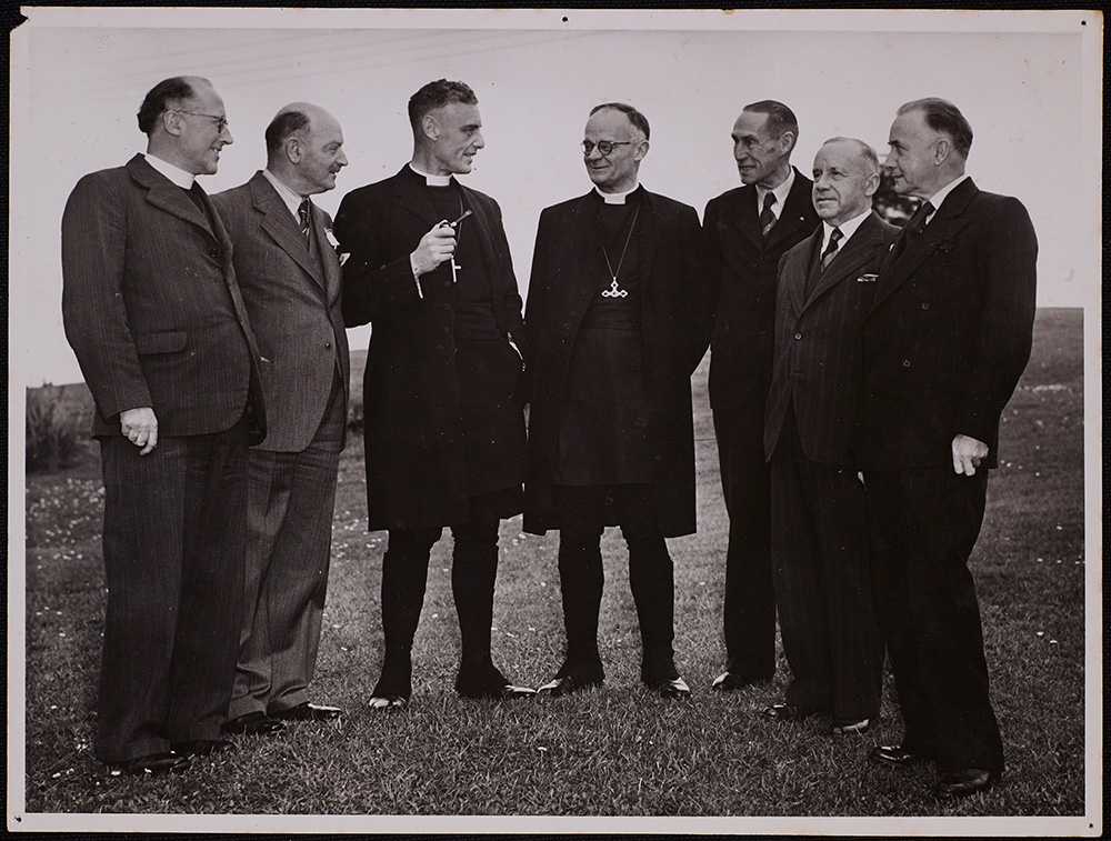 Bishop Holland and group