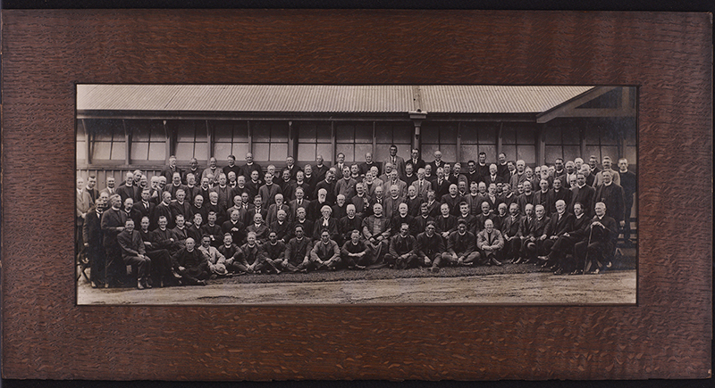 General Synod members with Archbishop A.W. Averill