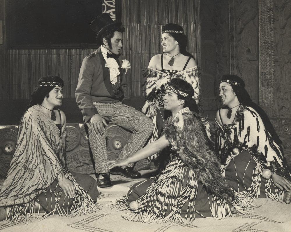 Queen Victoria School kapa haka group at Auckland Museum