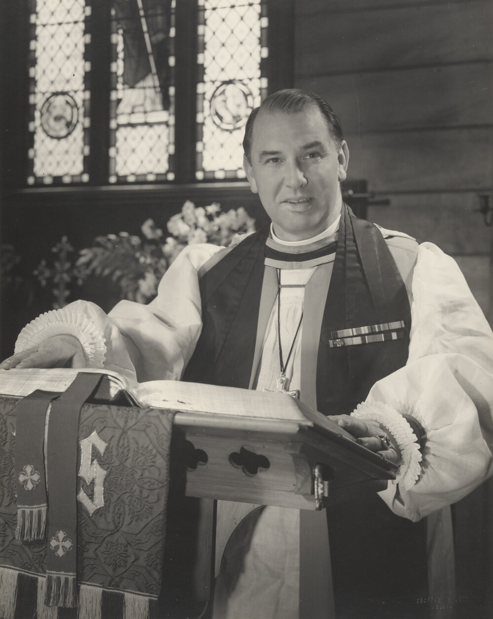 Portrait of Francis Oag Hulme-Moir, Bishop of Nelson