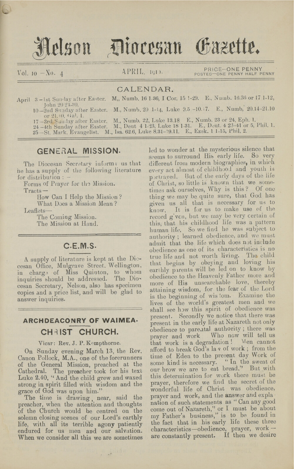 Nelson-Gazettes_1910_04_Vol-10_No-04