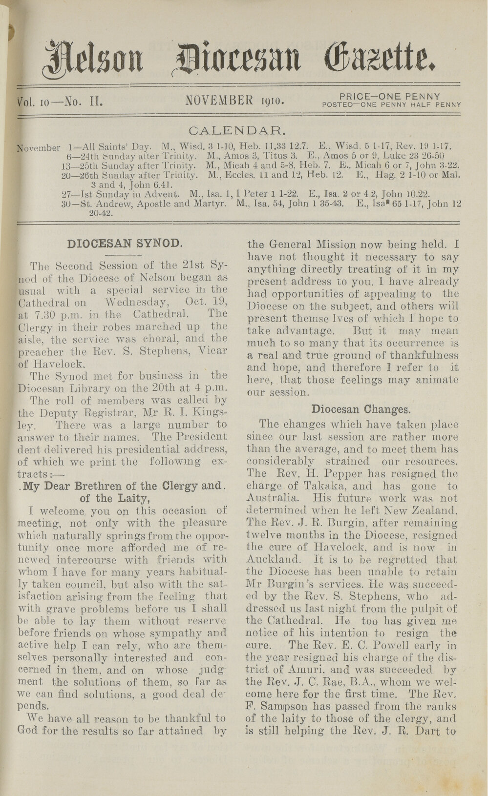 Nelson-Gazettes_1910_11_Vol-10_No-11