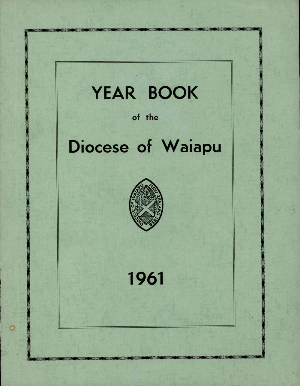 Diocese of Waiapu Synod Proceedings 1961