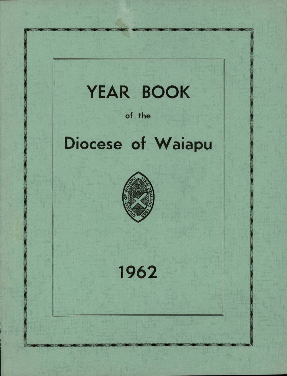 Diocese of Waiapu Synod Proceedings 1962