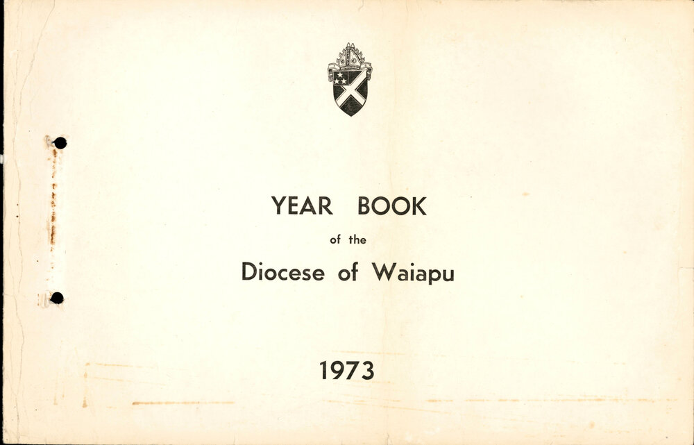 Diocese of Waiapu Synod Proceedings 1973