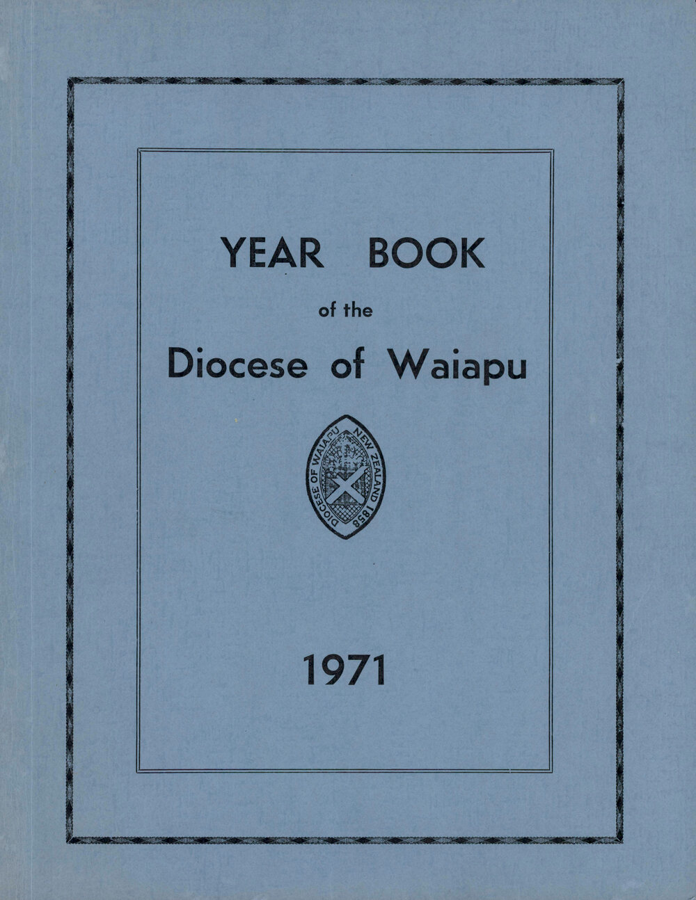 Diocese of Waiapu Synod Proceedings 1971