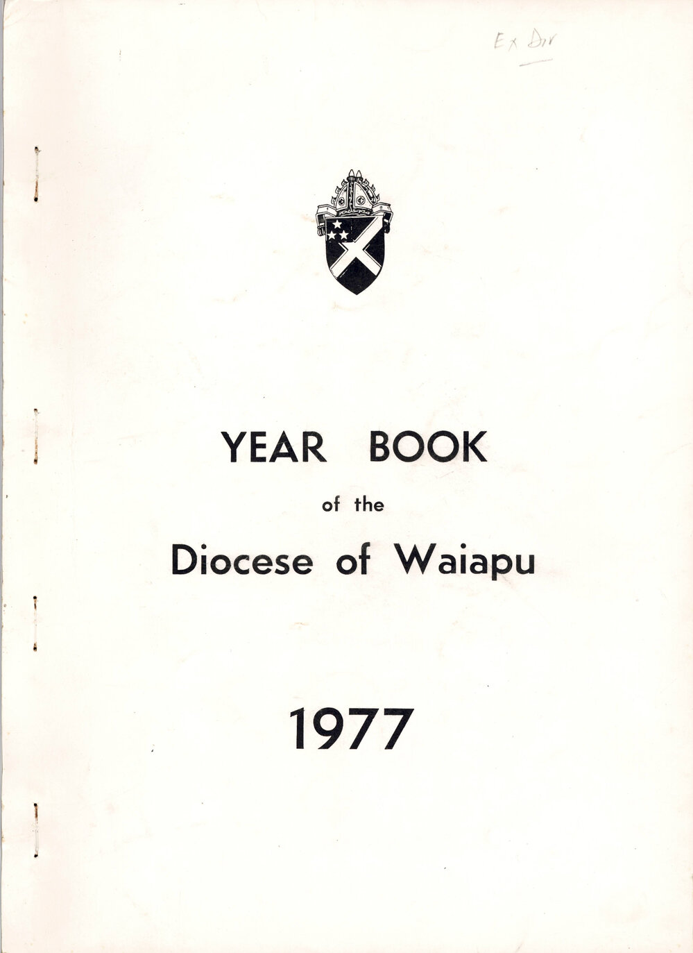 Diocese of Waiapu Synod Proceedings 1977