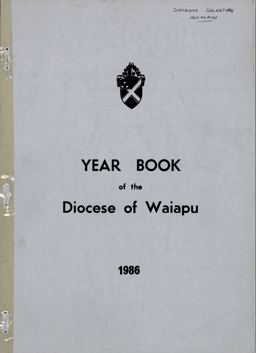 Diocese of Waiapu Synod Proceedings 1986