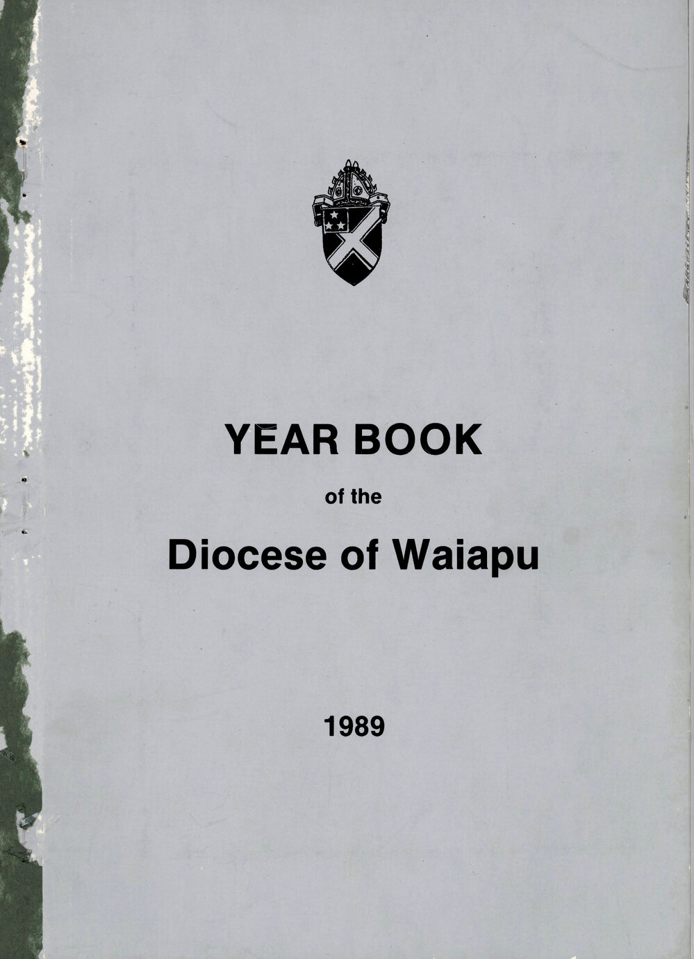 Diocese of Waiapu Synod Proceedings 1989
