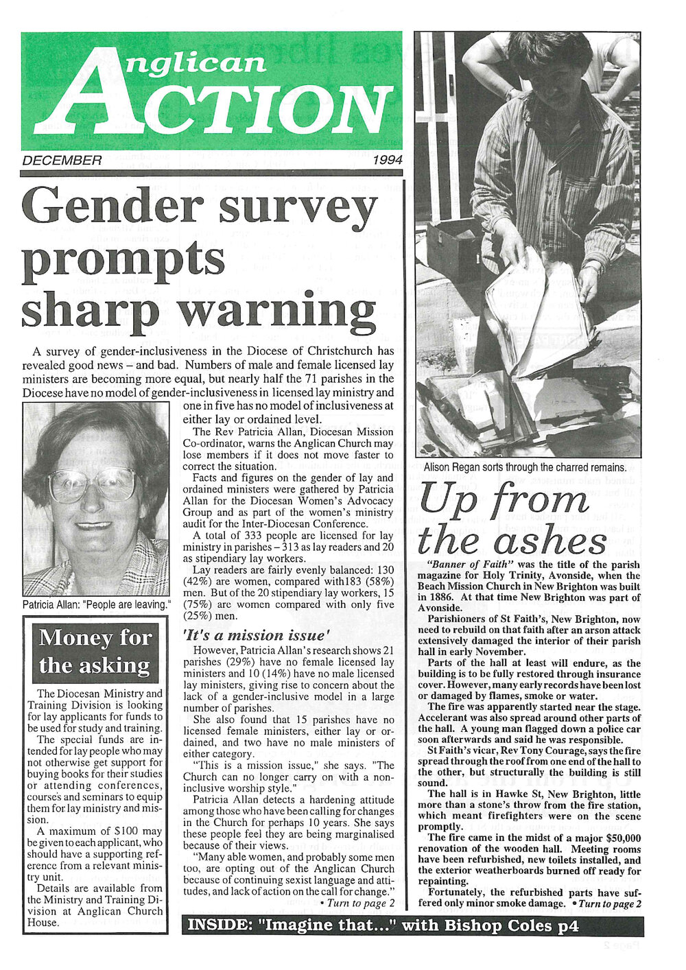 Anglican Action 1994 December