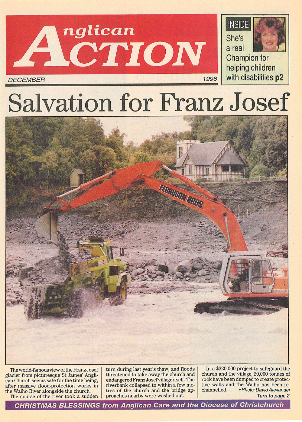 Anglican Action 1996 December