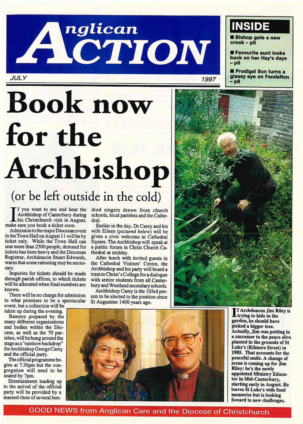 Anglican Action 1997 July