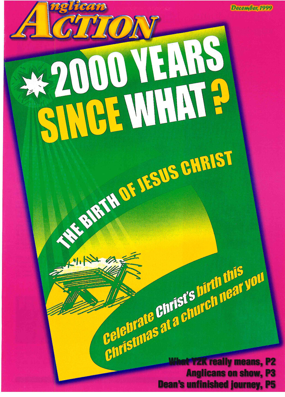 Anglican Action 1999 December