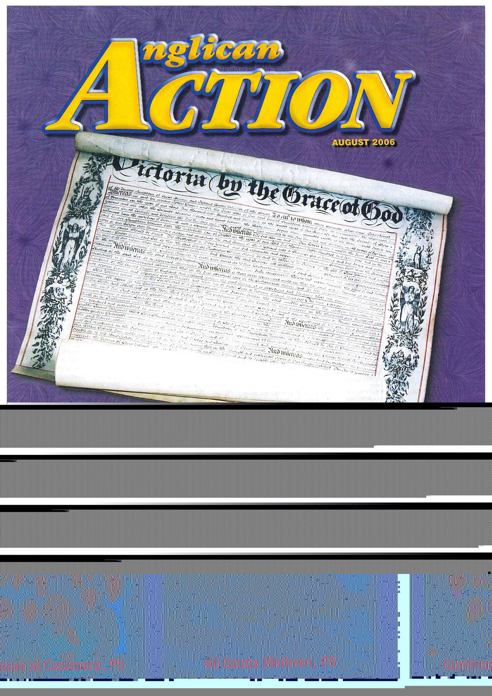Anglican Action 2006 August