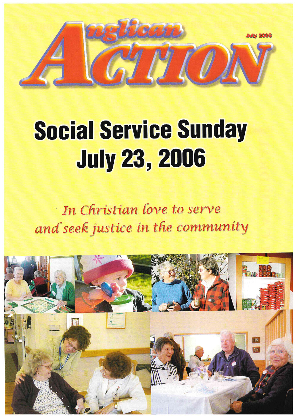 Anglican Action 2006 July