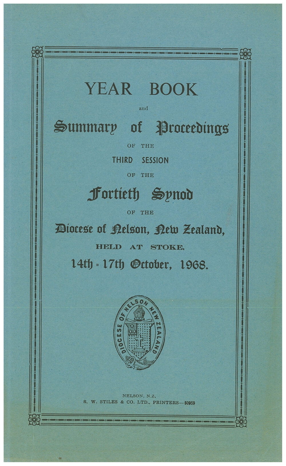 Diocese_Nelson_Synod_1968
