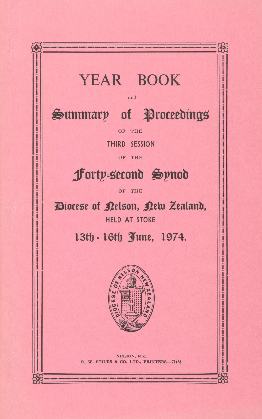 Diocese_Nelson_Synod_1974