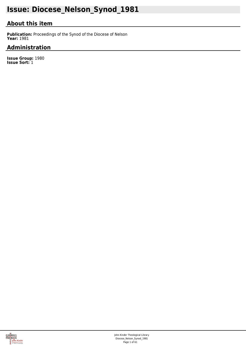 Diocese_Nelson_Synod_1981