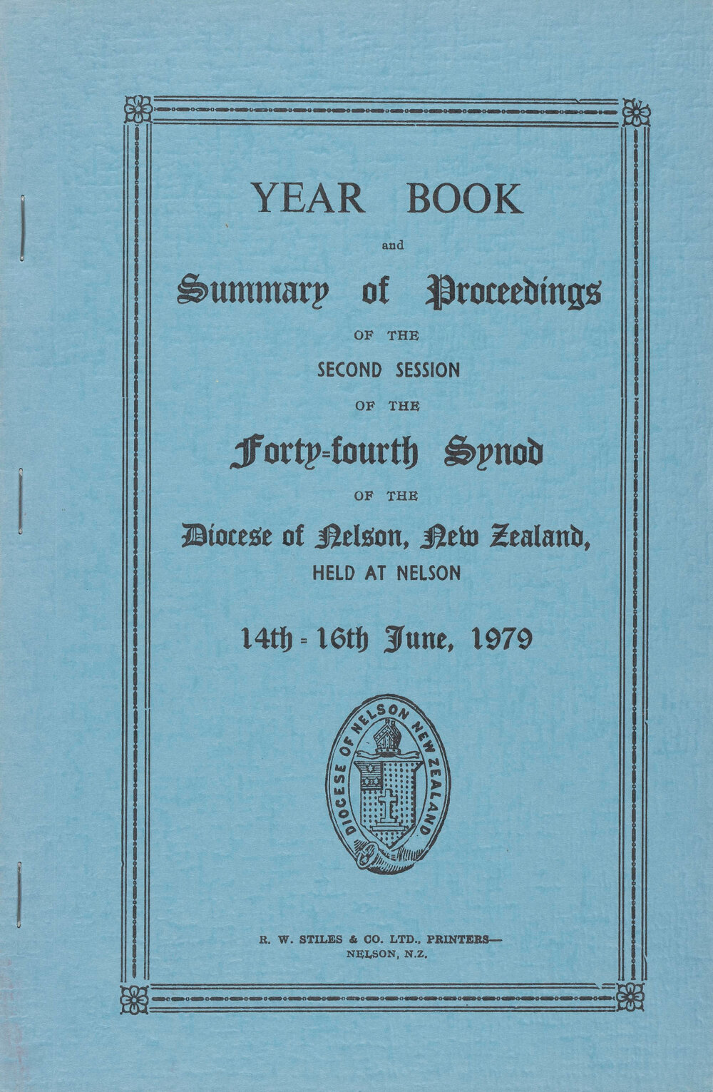 Diocese_Nelson_Synod_1979