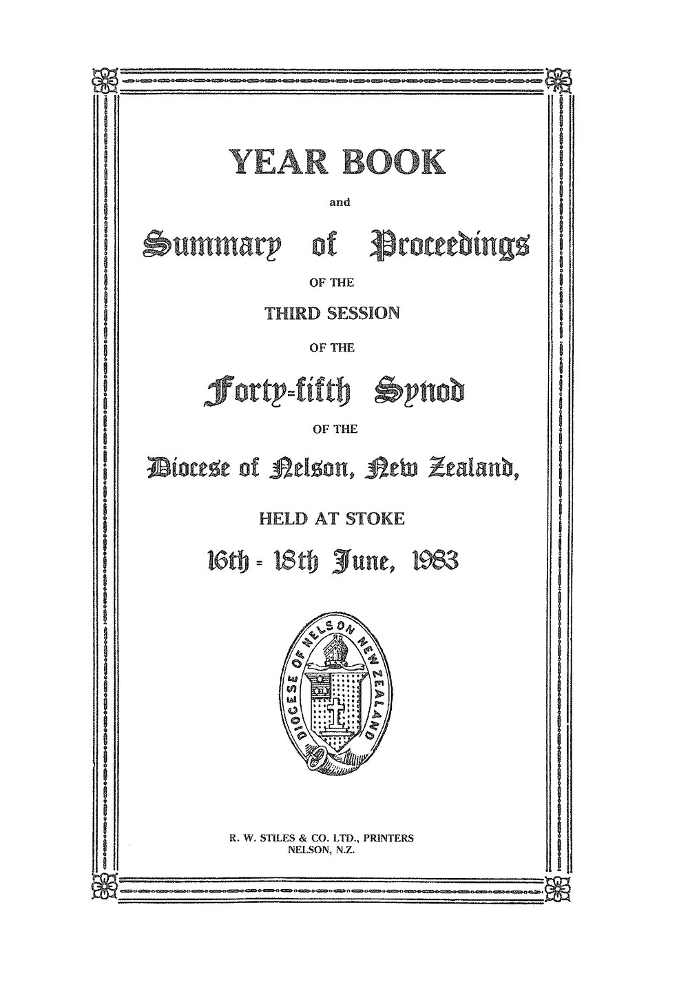 Diocese_Nelson_Synod_1983